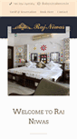 Mobile Screenshot of hotelrajniwas.com